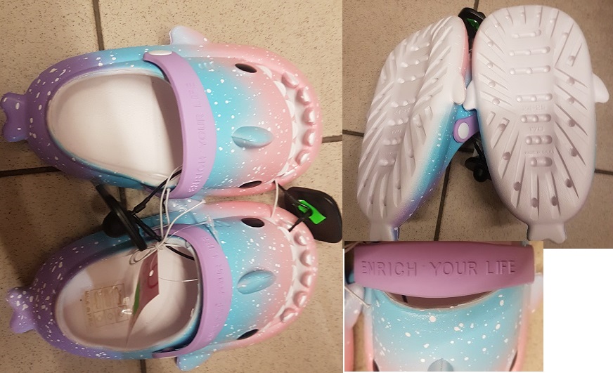 Dětské gumové nazouváky: Fotografie