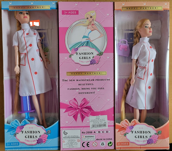 Panenka HAPPY PARTNER! FASHION GIRLS, No. 2086: Fotografie