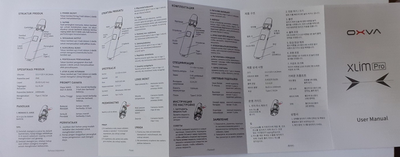 Elektronická cigareta opakovaně plnitelná OXVA xLim Pro, gleamy pink, gleamy green, 2,0 ml: Fotografie č. 6