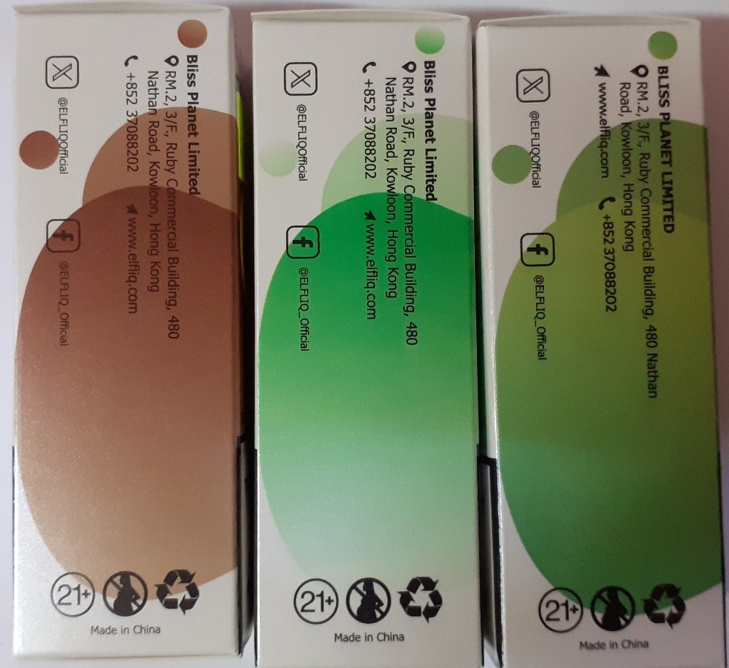 Náplň do elektronické cigarety ELFLIQ, nic salts, e-liquid, různé příchutě: Fotografie č. 3