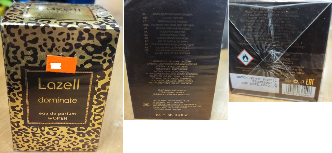 Lazell® Parfums, dominate, eau de parfum, WOMEN: Fotografie
