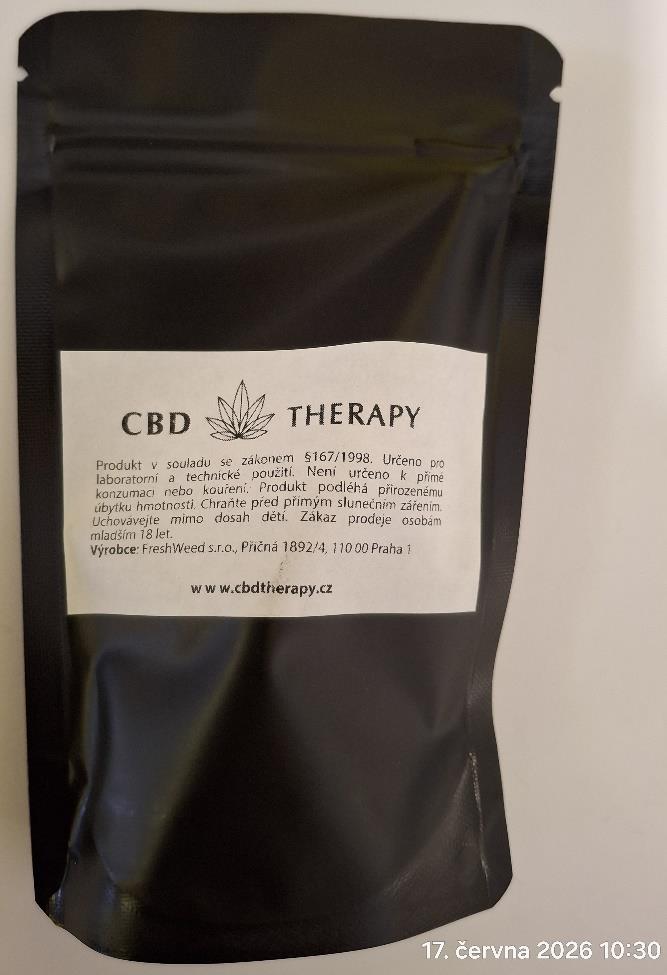 Bylinný výrobek určený ke kouření CBD THERAPY GOLD EDITION T-REX JOINT: Fotografie č. 2