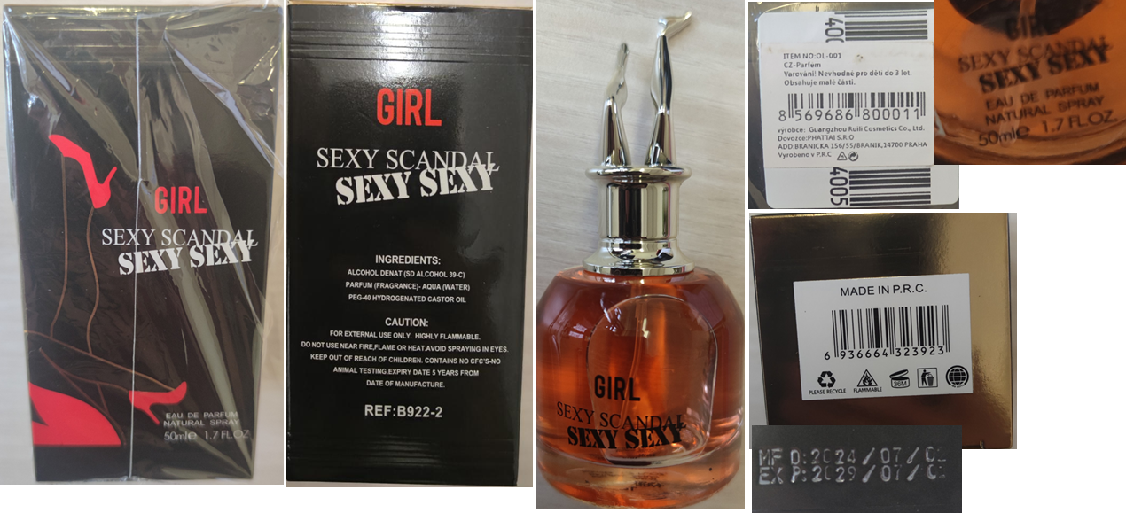 GIRL SEXY SCANDAL, SEXY SEXY, EAU DE PARFUM NATURAL SPRAY: Fotografie